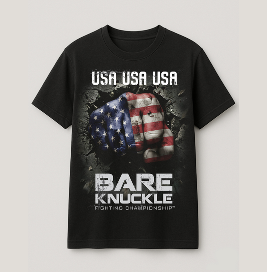 BKFC USA POWER FIST TEE