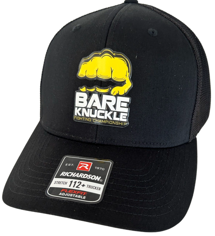 BKFC Domed Logo R-Flex Snapback Trucker Hat