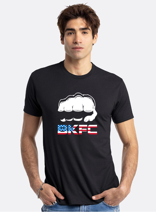 Classic Logo American Flag Short Sleeve Tee