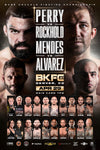 BKFC 41 Autographed Fight Poster
