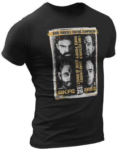 Camiseta Mma Gym Bare Knucle Fighting Championship N1