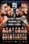 BKFC 62 Autographed Fight Poster