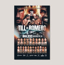 BKFC94 MANCHESTER SIGNED POSTER