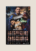 BKFC FLORIDA SIGNED POSTER