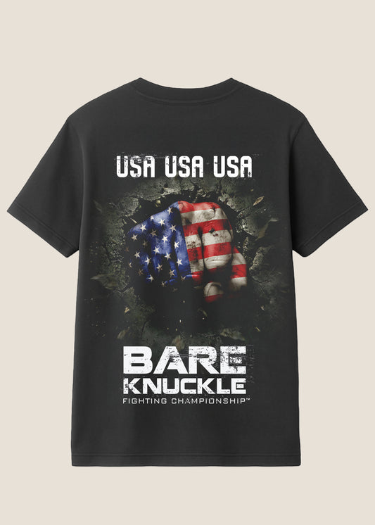 BKFC USA POWER FIST TEE