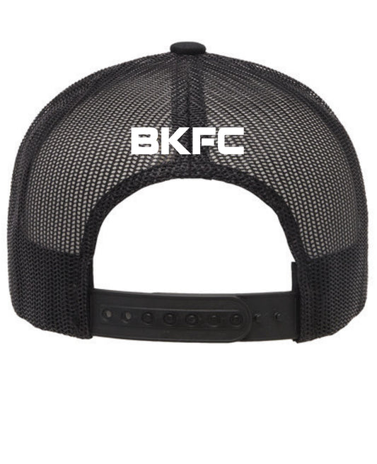 BKFC Black/White Trucker Hat