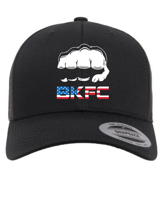 BKFC American Flag Trucker Hat