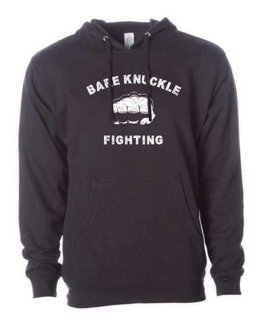 Bare Knuckle Fighting Black Hoodie