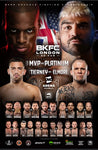 BKFC 27 Autographed Fight Poster