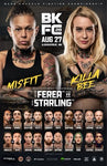 BKFC 28 Autographed Fight Poster