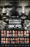 BKFC 33 Autographed Fight Poster