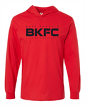 BKFC Letter Logo 2 Long Sleeve Hooded T-Shirt
