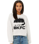 BKFC Logo 2 Ladies Raglan Pullover Fleece