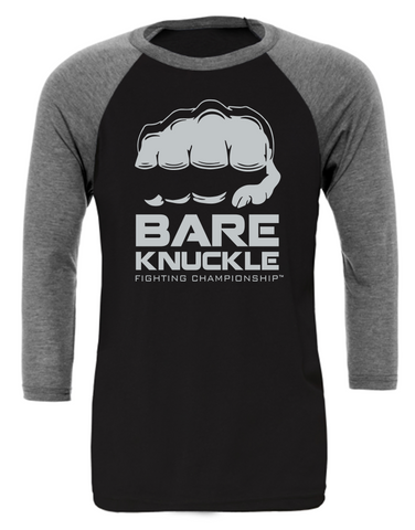 BKFC Logo 3/4 Sleeve T-Shirt