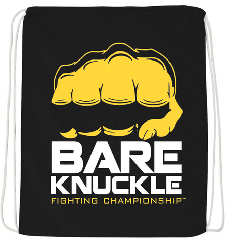 BKFC Logo Drawstring Sport Backpack