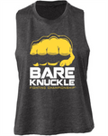 BKFC Logo Ladies Cropped Racerback Tank