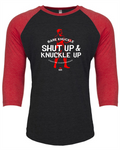 Knuckle Up Logo 3/4 Sleeve Raglan Shirt